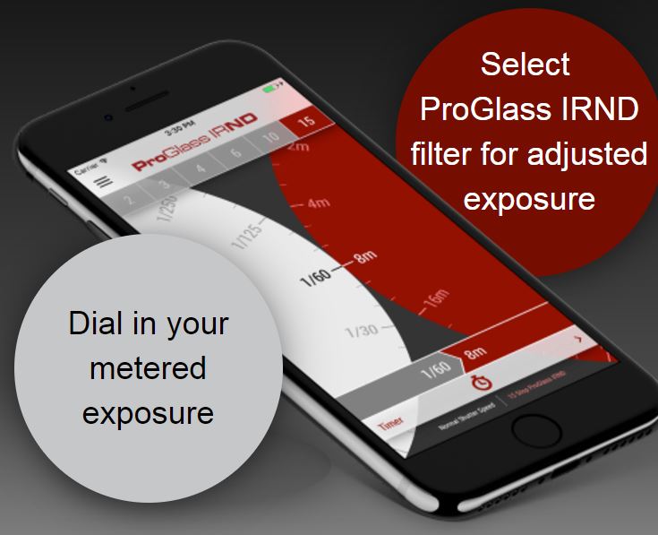 LEE Filters IRND ProGlass Exposure Guide App