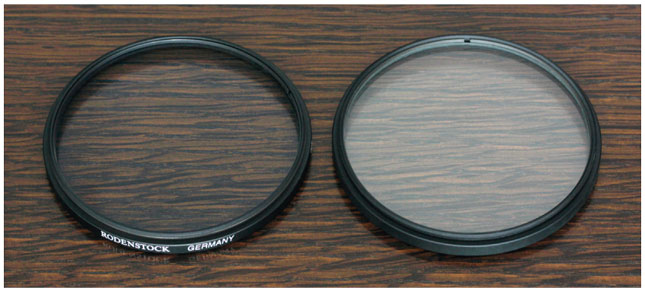 Rodenstock Filters overview coating